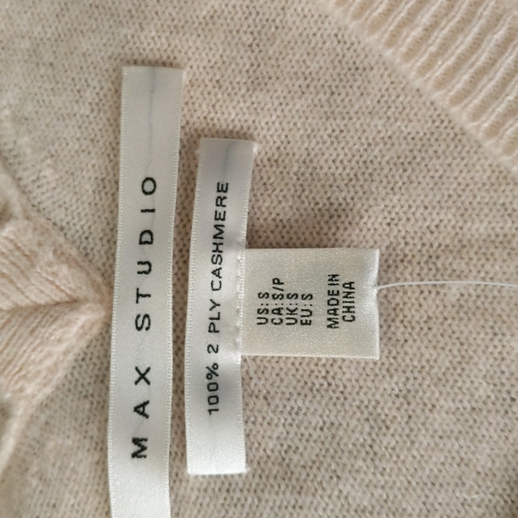 Max Studio Cashmere Sweater NWT - Picture 3 of 3